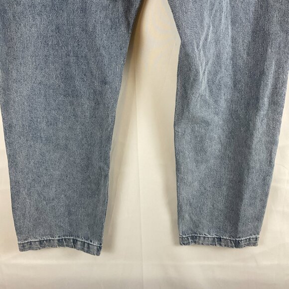 Disney Our Universe Jeans XL Blue Elastic Waist Tapered Leg Pluto Mickey New NWT - Picture 11 of 12